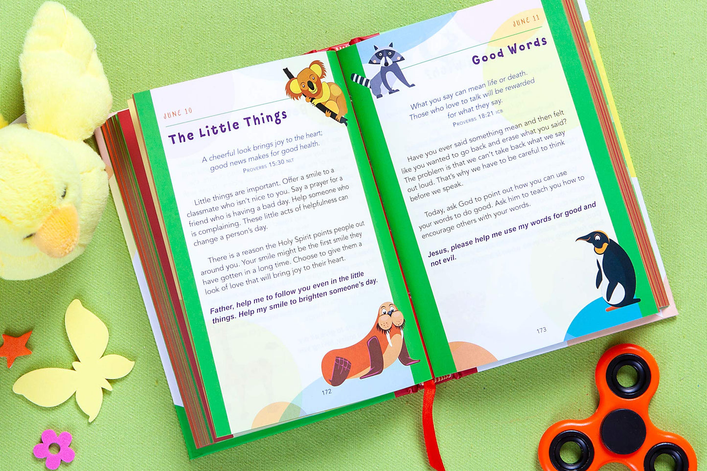 A Little God Time for Kids: 365 Daily Devotions (Hardcover)– Motivational Devotionals for Kids Ages 4-7