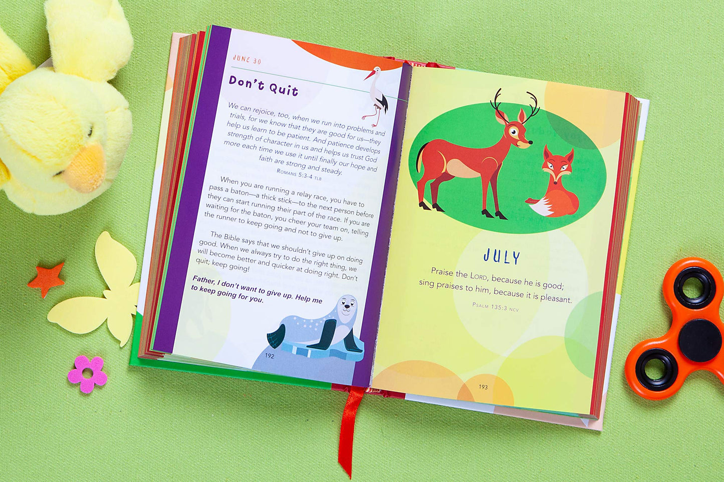 A Little God Time for Kids: 365 Daily Devotions (Hardcover)– Motivational Devotionals for Kids Ages 4-7