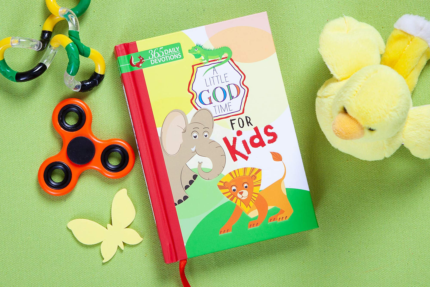 A Little God Time for Kids: 365 Daily Devotions (Hardcover)– Motivational Devotionals for Kids Ages 4-7