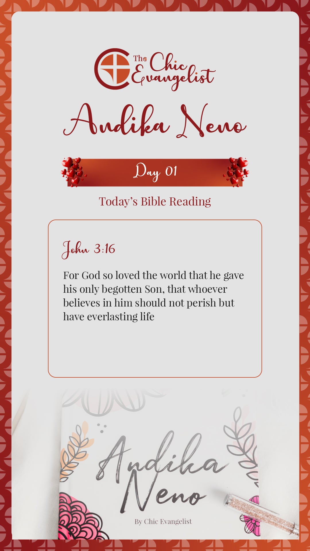 Andika Neno Monthly Scripture Reading Guide-February *Digital Download*