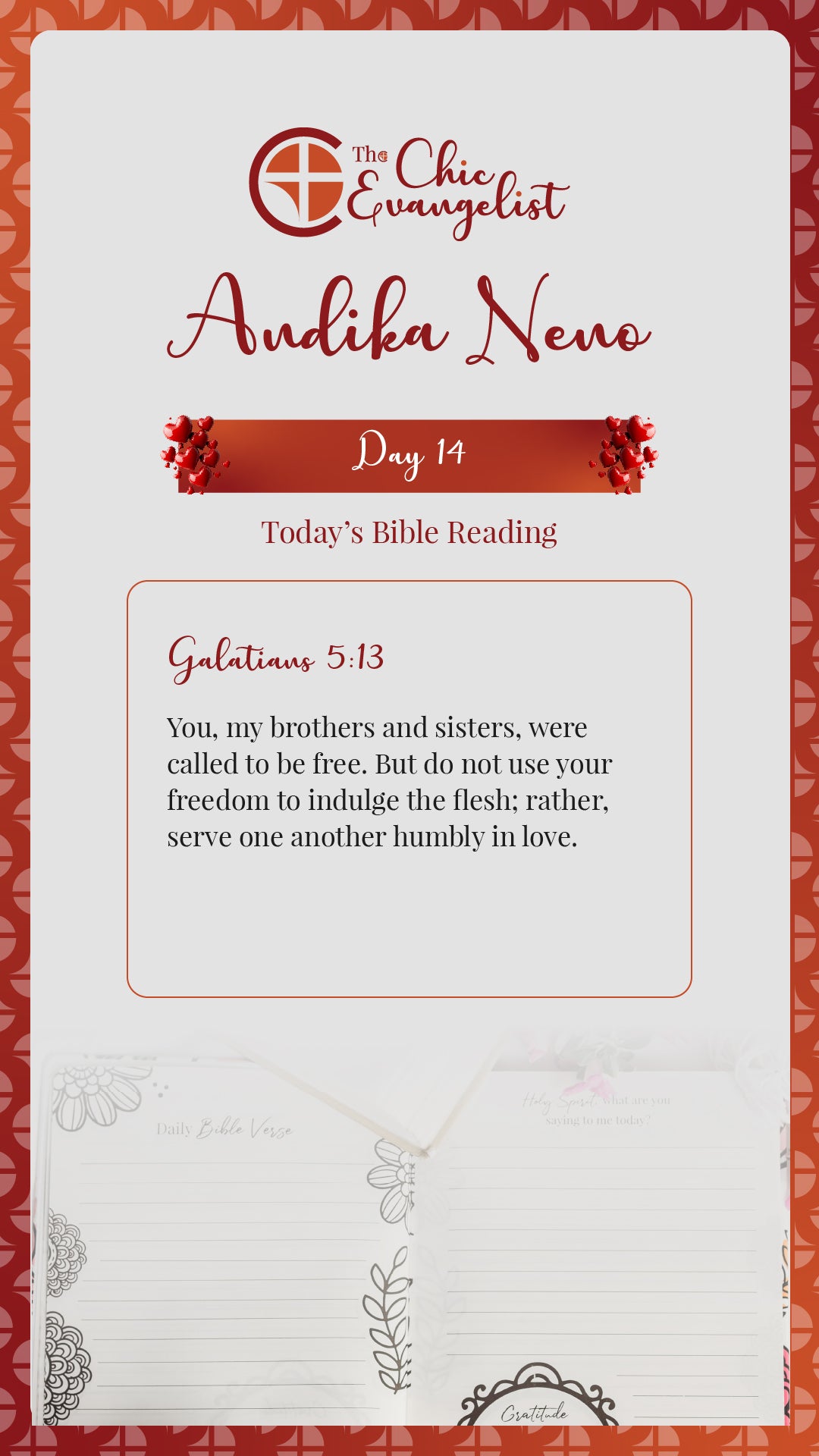 Andika Neno Monthly Scripture Reading Guide-February *Digital Download*