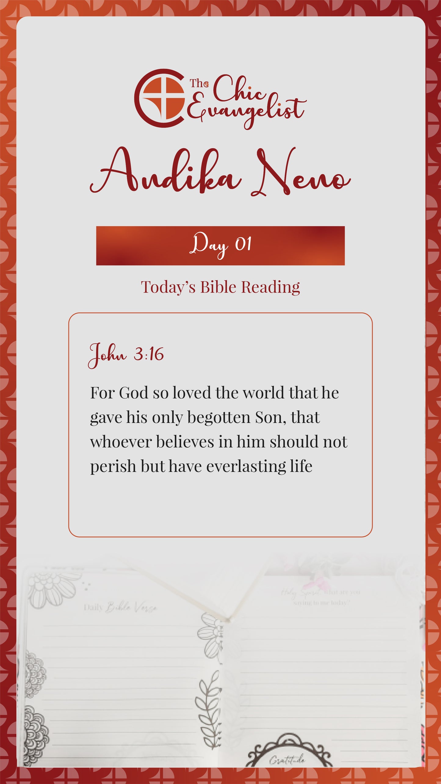 Andika Neno Monthly Scripture Reading Guide-November *Digital Download*