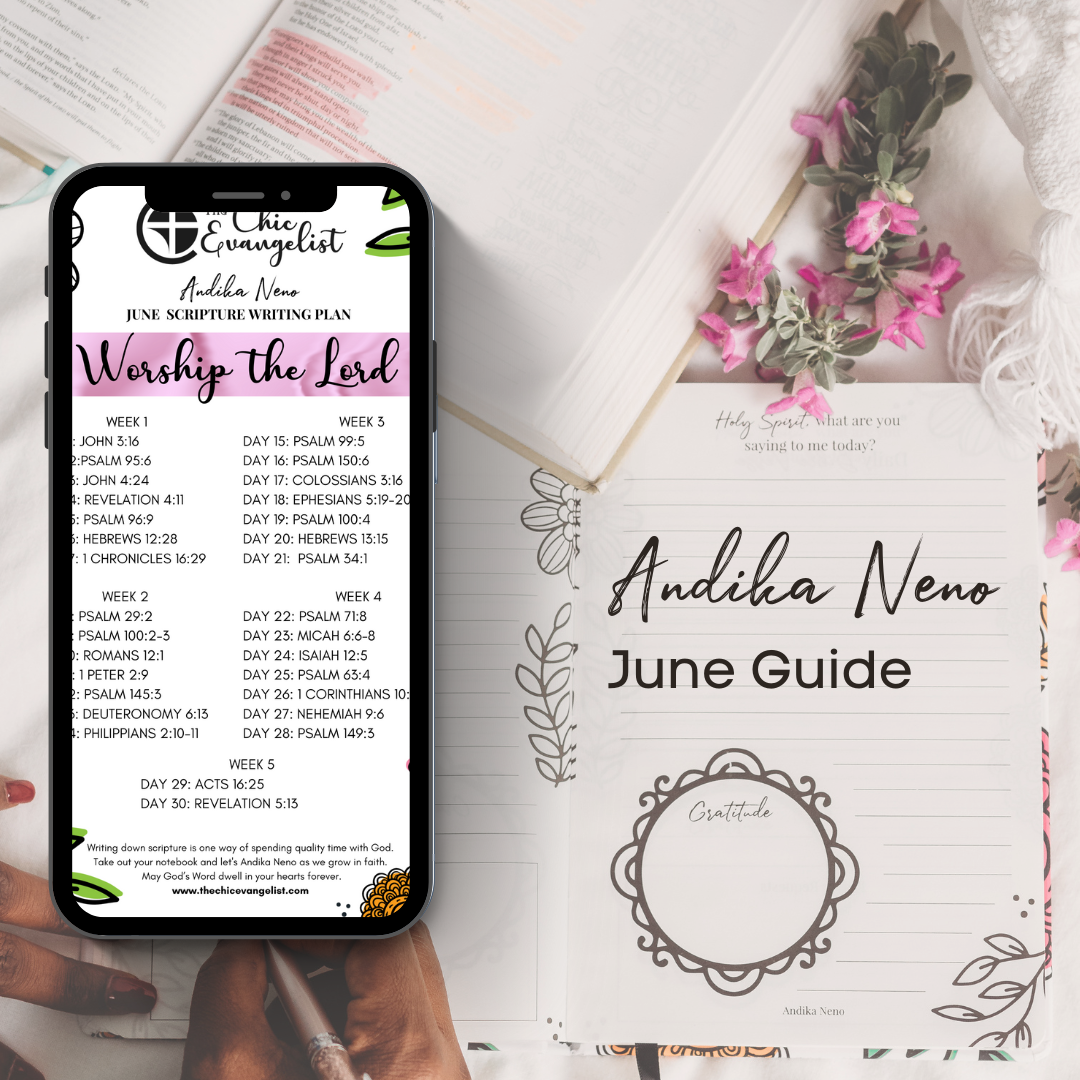Andika Neno Monthly Scripture Reading Guide-July *Digital Download*